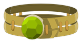 Ceinture Tortue Verte