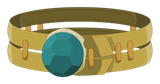 Ceinture Tortue Bleue