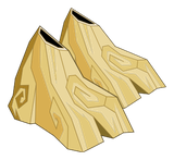 Bottines en bois d'abrakleur