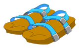 Sandales du Piou Bleu
