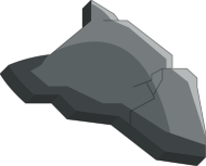 Écaille de Basalte Fissurée