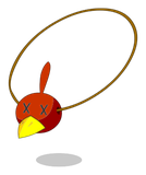 Amulette du Piou Rouge