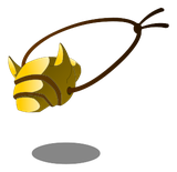 Amulette Scarabosse Doré 