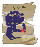 Carte au trésor des Boulangers Sombres