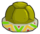 Carapace verte