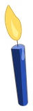Bougie Bleue