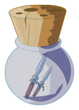 Potion d'oubli de métier : Forgeur de Dagues