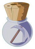 Potion d'oubli de métier : Mineur