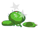 Peau de Larve Verte Magique