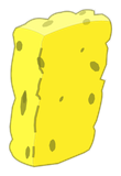 Peau de Mob l'Eponge