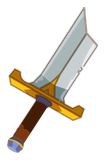 Epée Cassée du Chevalier Malchanceux