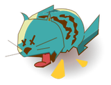 Poisson Tigre vidé 