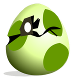 Oeuf de Bwak de terre
