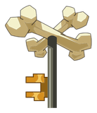 Clef du Donjon des Squelettes