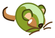 Souris verte